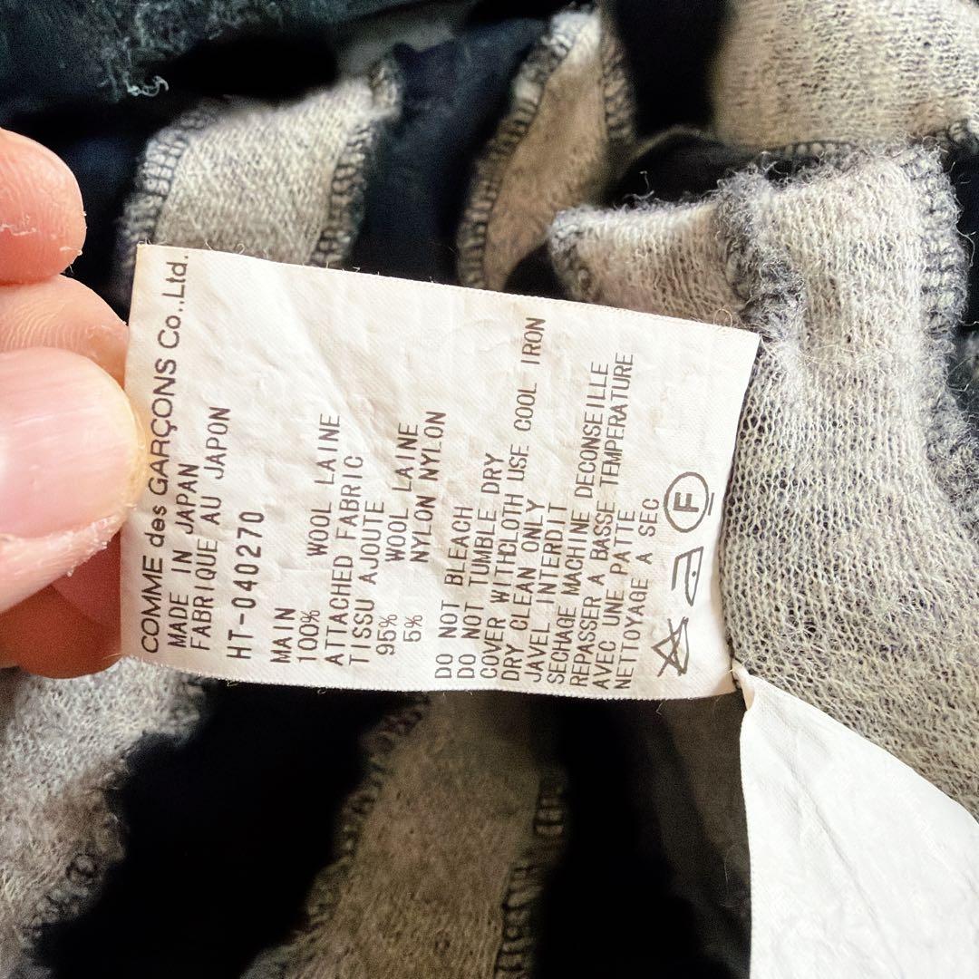 2000年 田中オム コムデギャルソンオム アーカイブ ストライプ リブニット