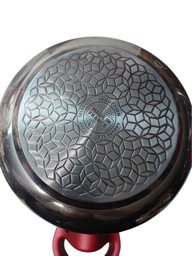 T-fal 圧力鍋　クリプソミニットイージー4.5L　ルビーレッド