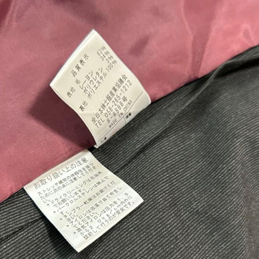 大きいサイズ ユキトリイ パンツスーツ レディース XL～XXL ネイビー