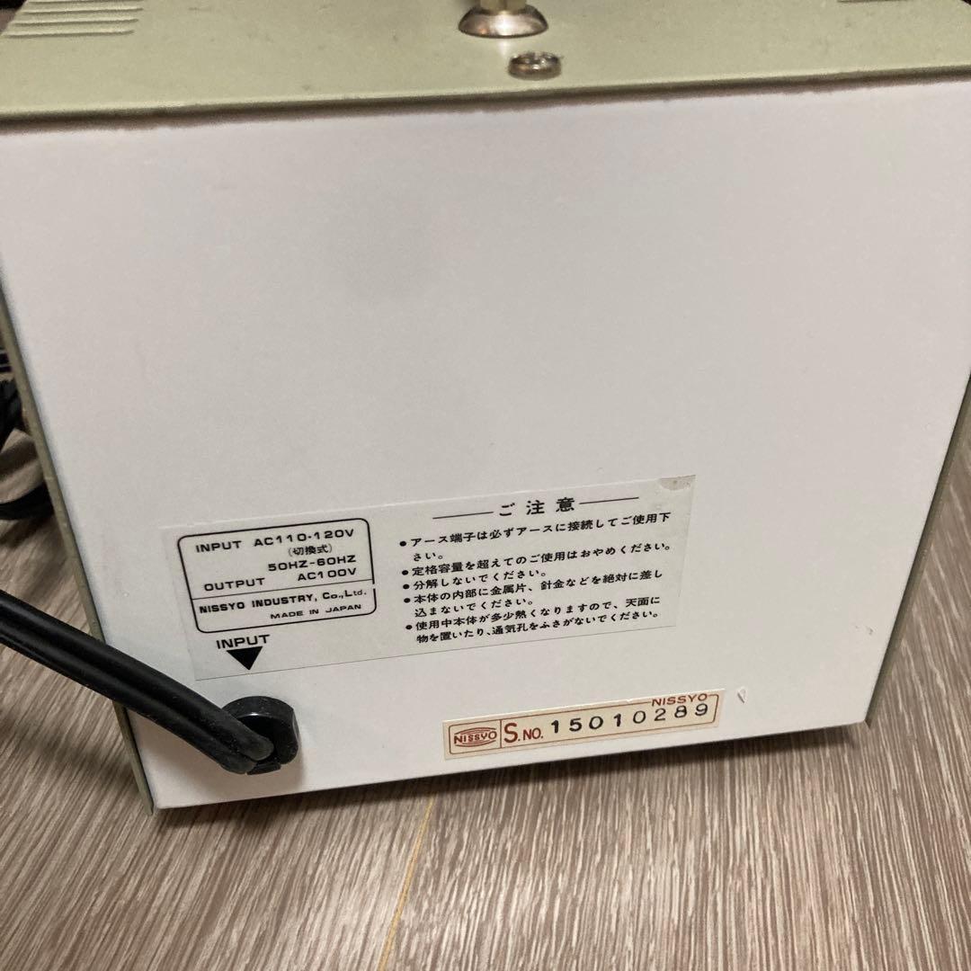 日章　変圧器　SDX-1500U