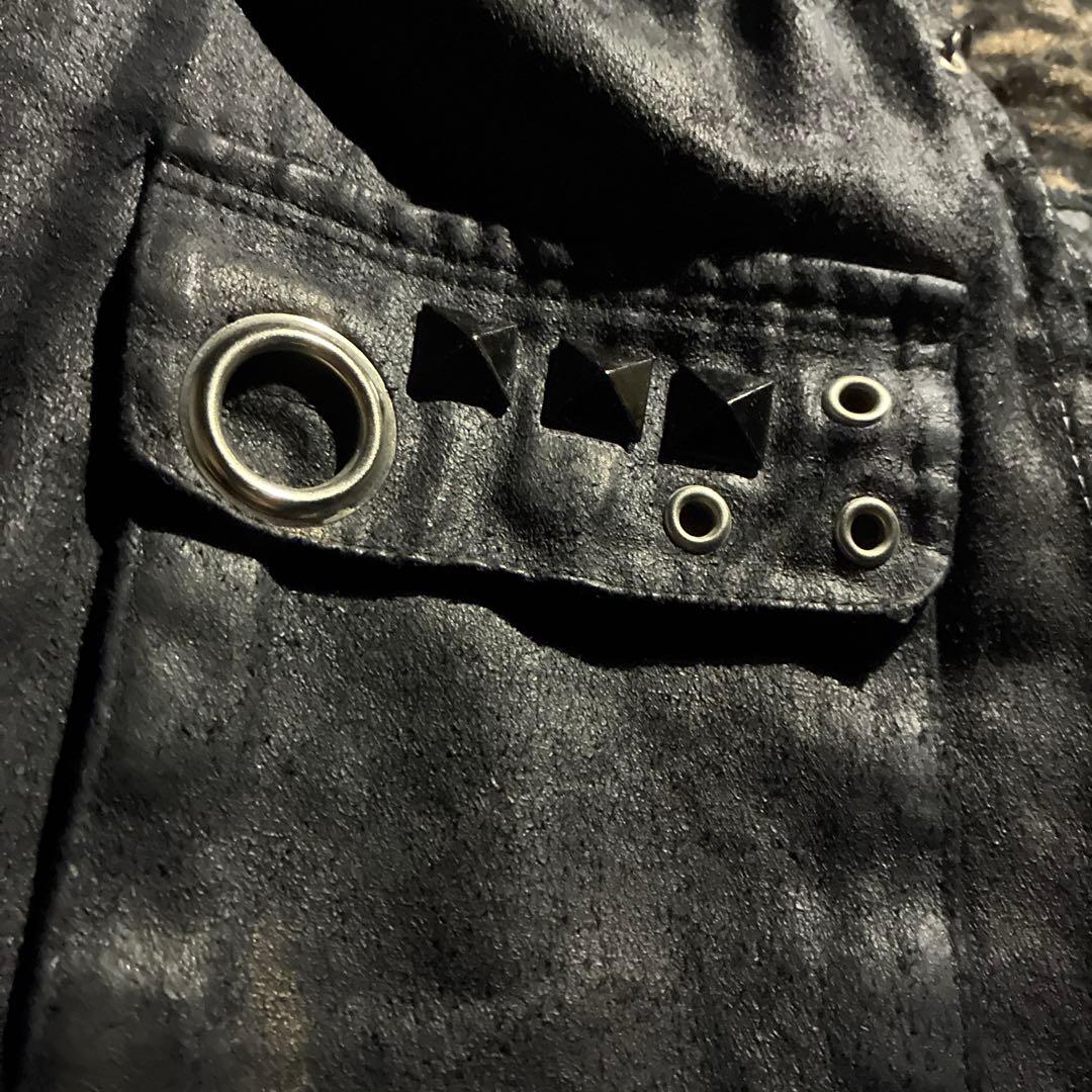 hiderock coating vest ギミック パンク お兄系