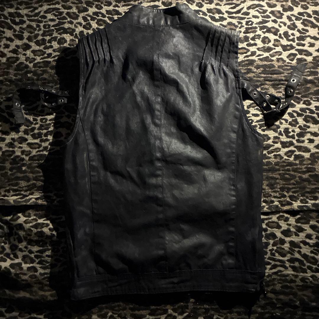 hiderock coating vest ギミック パンク お兄系
