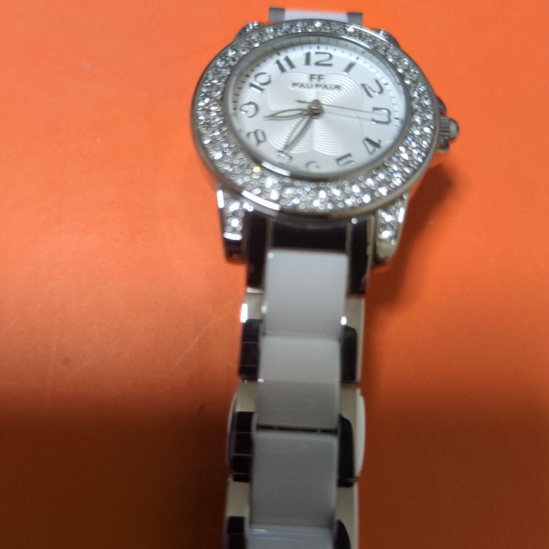 新品未使用フォリフォリPaul Frank ストーン付き腕時計