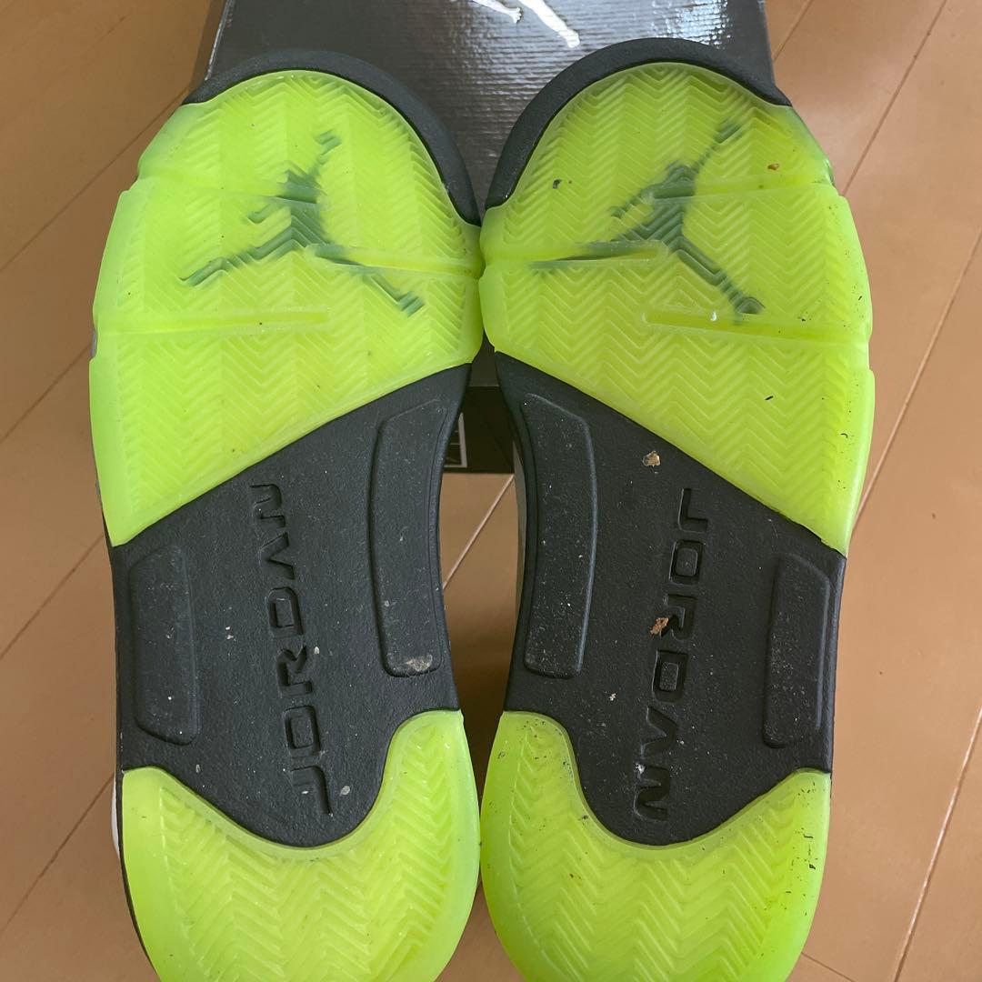 Jordan 5 ホワイト/グリーン