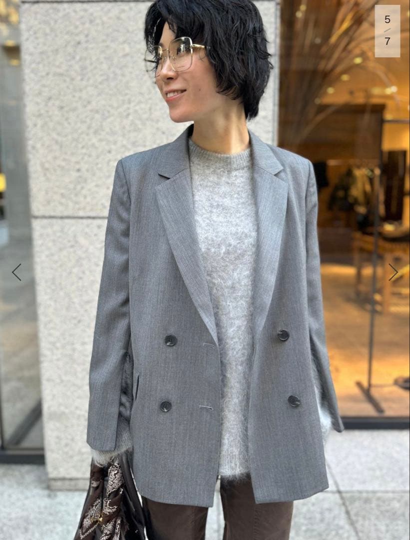 トップス L'Appartement FUR CASHMERE PULLOVER