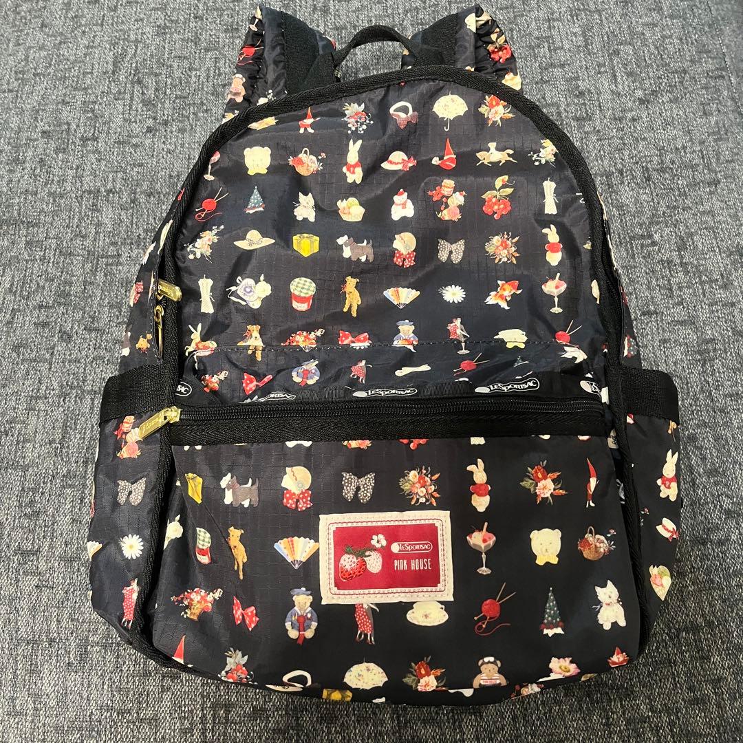 白雪姫様LeSportsac × ピンクハウスROUTE SM BACKPACK