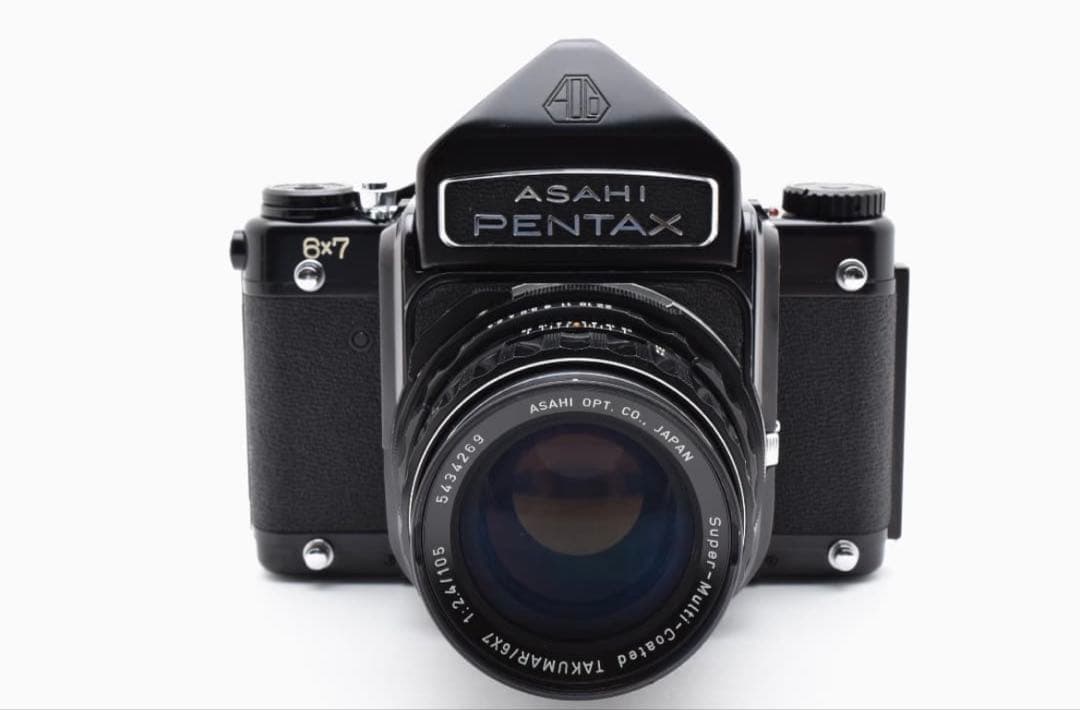 【美品】ペンタックス Pentax 6x7 中判 105mm f2.4 レンズ