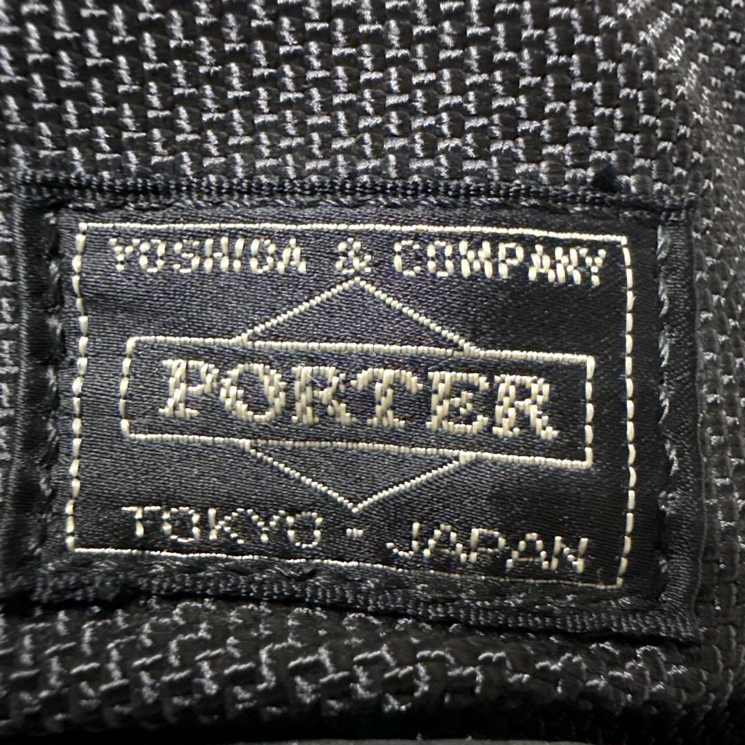 ポーター ヒート トートバッグ マグライト A4収納可 大容量 吉田カバン 黒