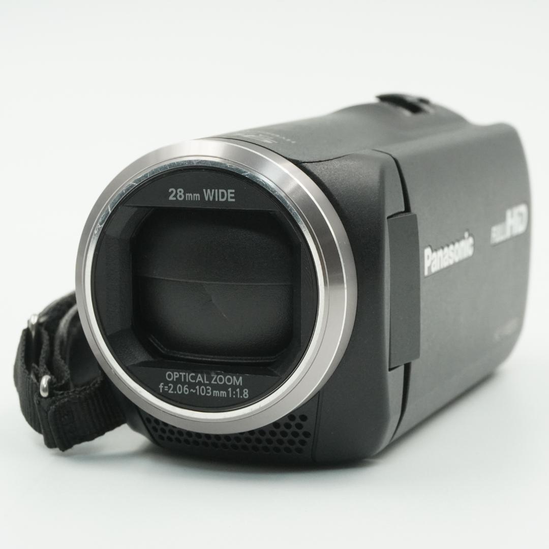 ■美品■ PANASONIC HC-V480M ビデオカメラ ブラック #387