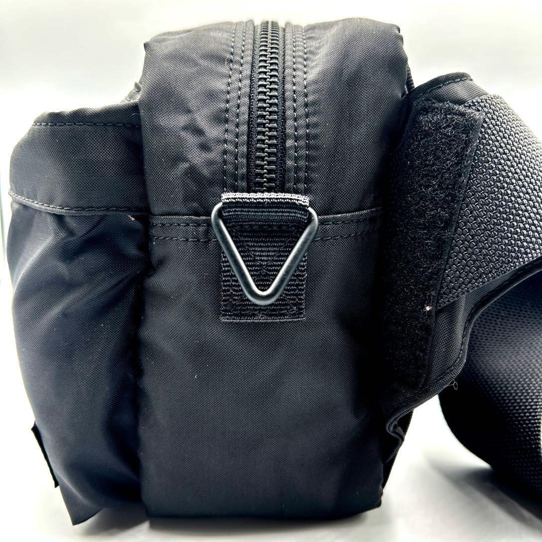 ☆未使用級☆【PORTER】現行 FORCE 2WAY WAIST BAG 黒
