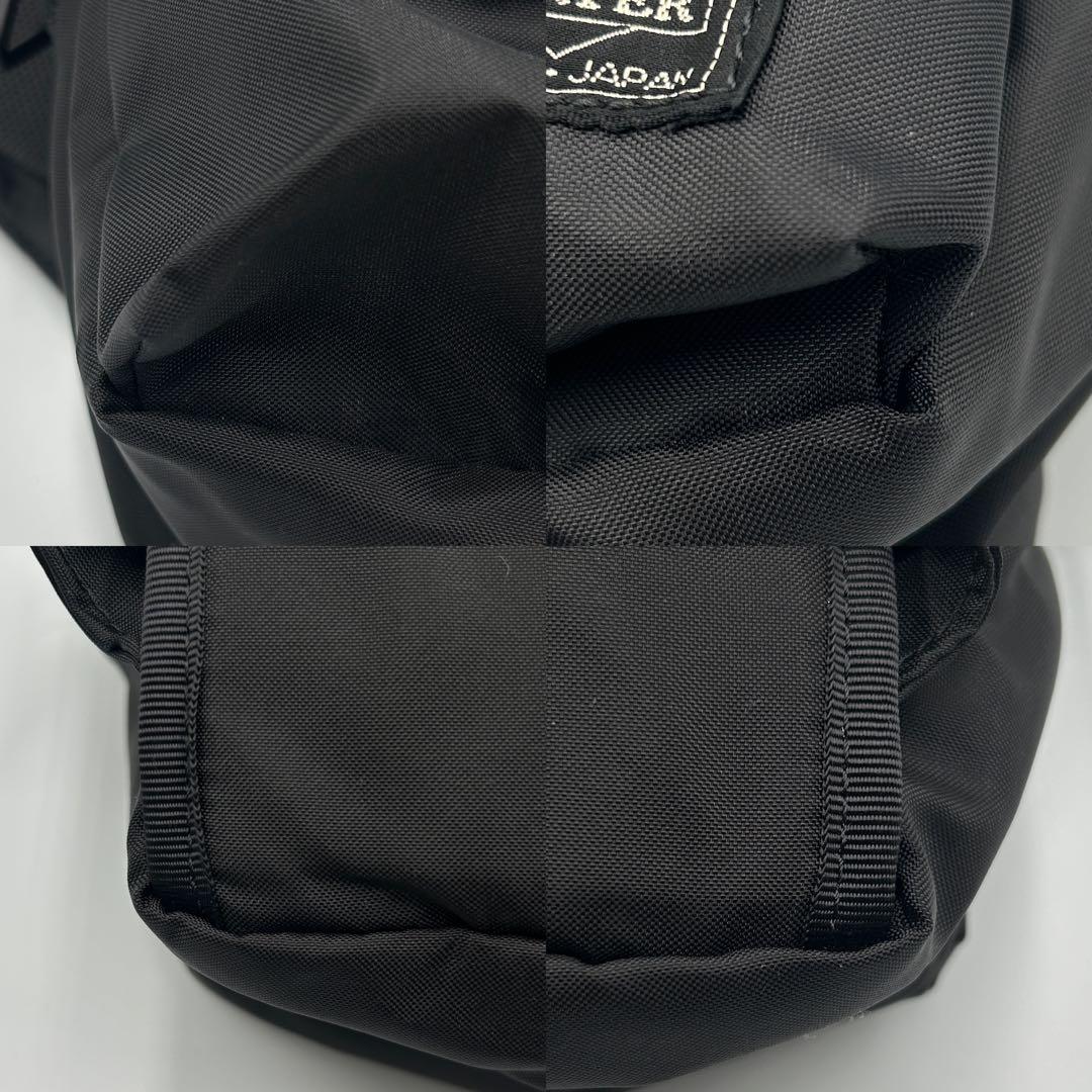 ☆未使用級☆【PORTER】現行 FORCE 2WAY WAIST BAG 黒