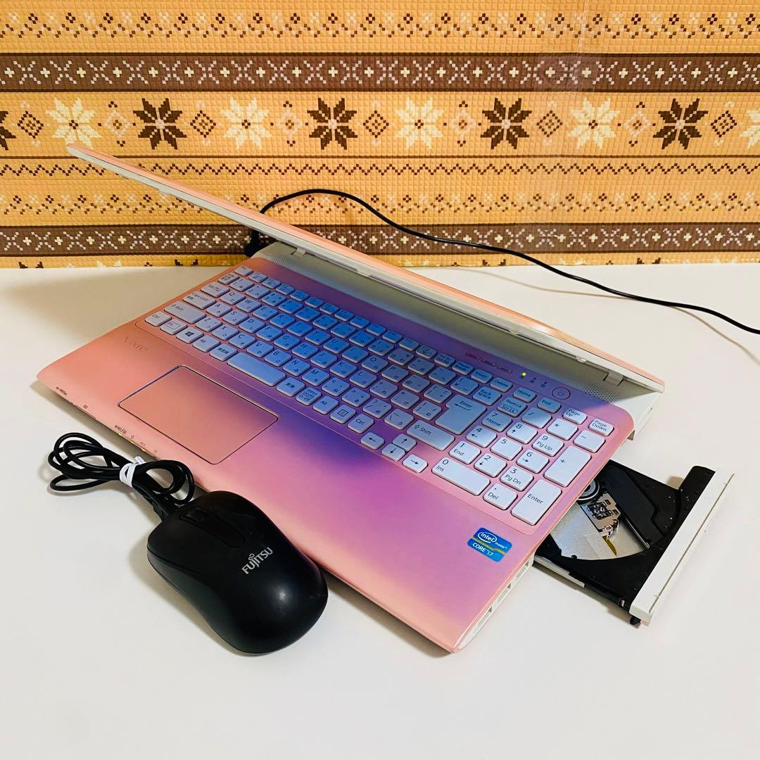 Y960 SonyVaioノートパソコン i7メモリ8G高速 Windows11