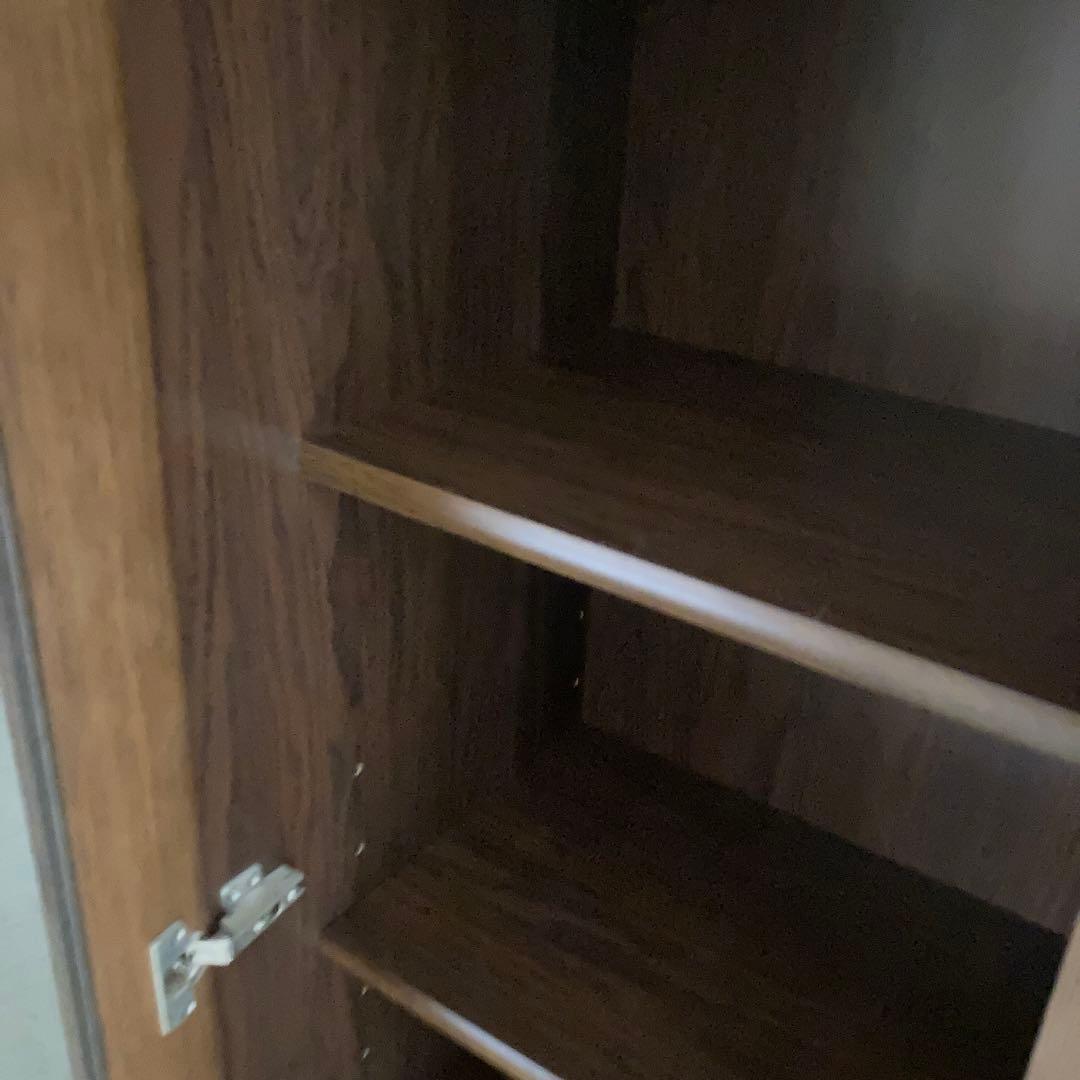 書斎本棚　食器棚　展示棚(モーブル家具)