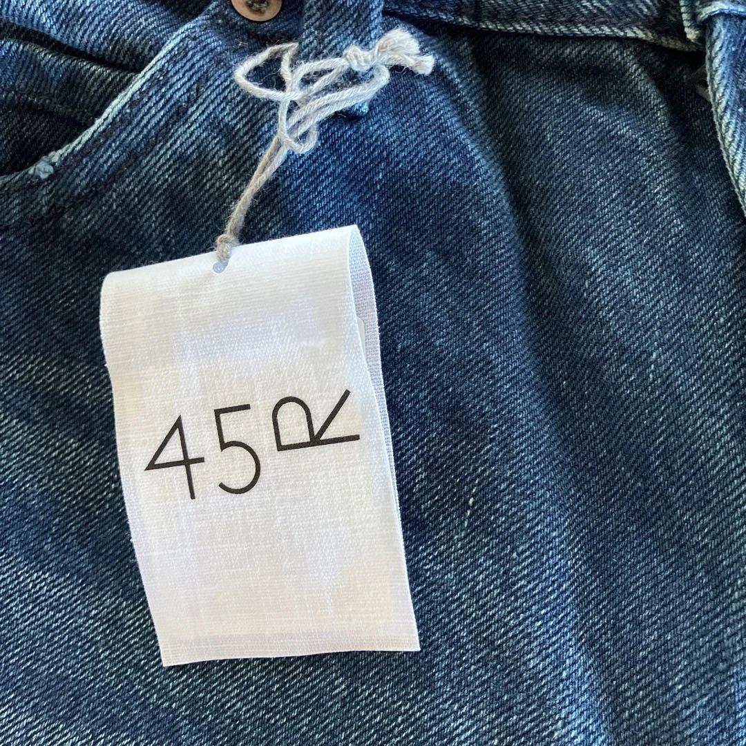 45R おこめデニムの納戸納戸クロスビー5（清）32