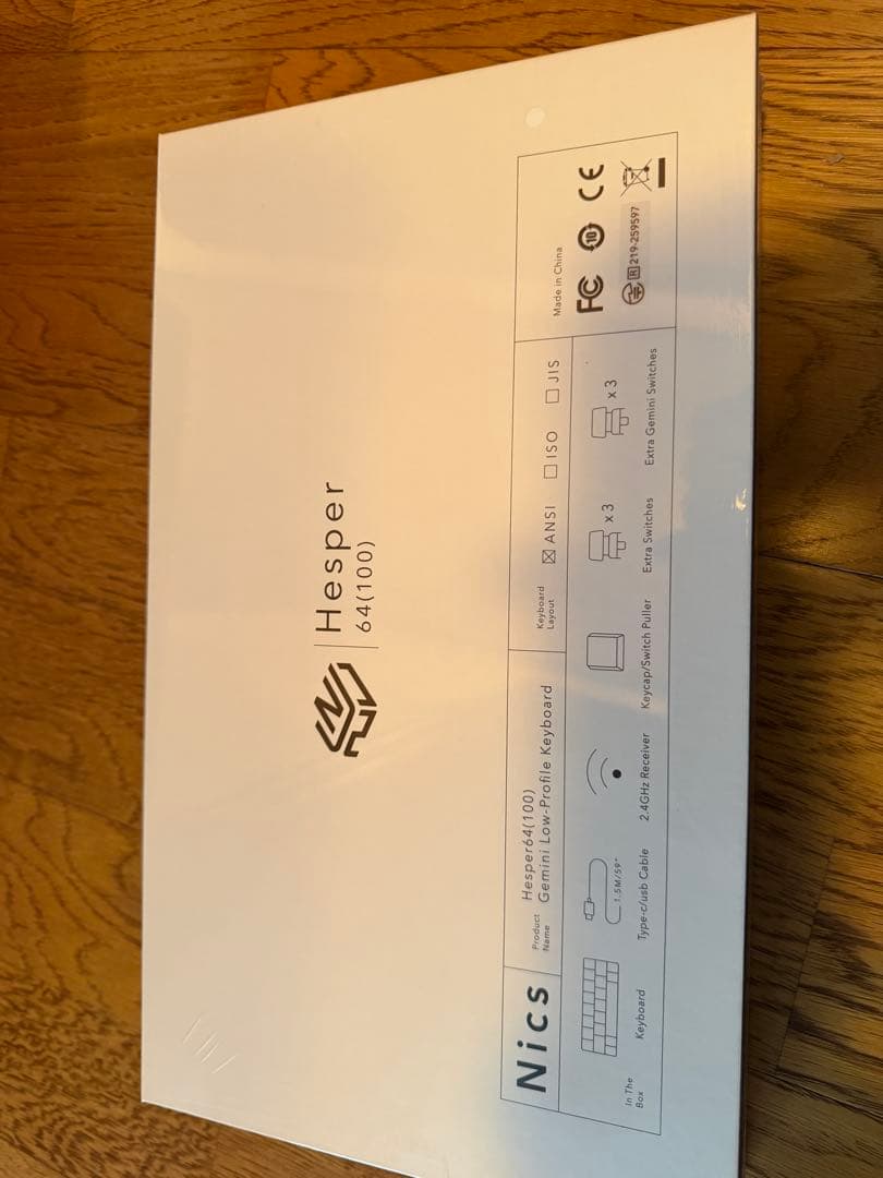 【新品】Nics Hesper64(100) Dual-Action フルセット