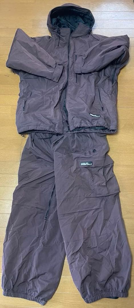 24-25 CALM【カーム】 calmスノーボード　ウェア　上下セットサイズS