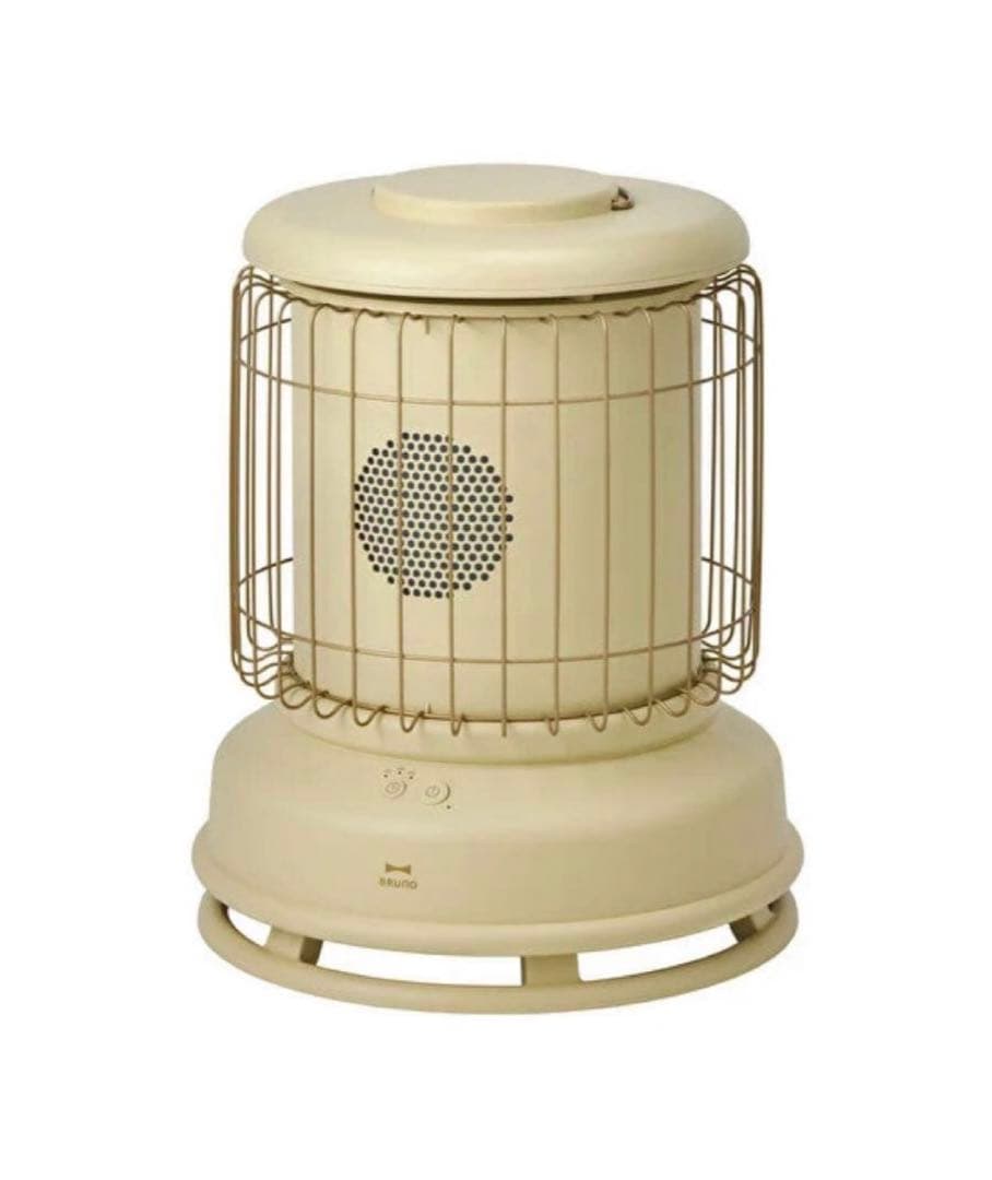 新品　BRUNO セラミックファンヒーター　タン　電気ストーブ　ファンヒーター