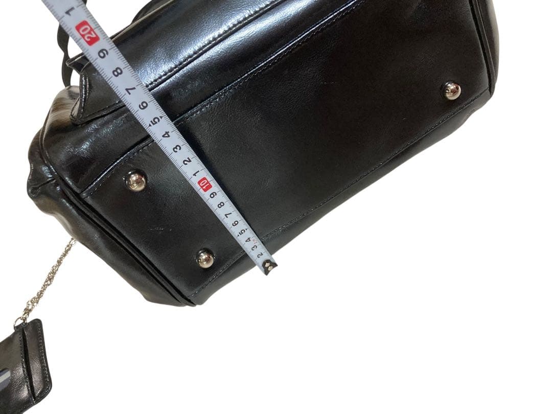 レアデザイン✴︎エナメルレザーボストン2wayショルダーy2kグランジ平成ギャル