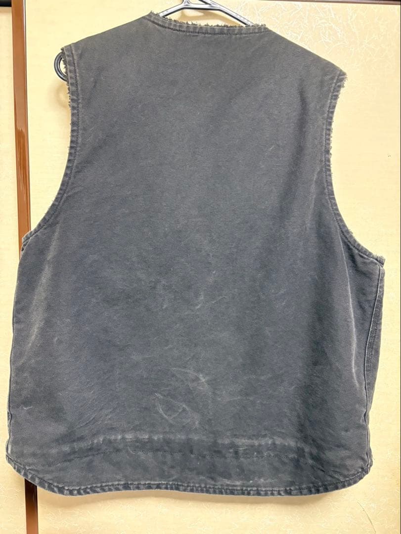 Carhartt V26 BLK サンドストーン ダックベスト 墨黒