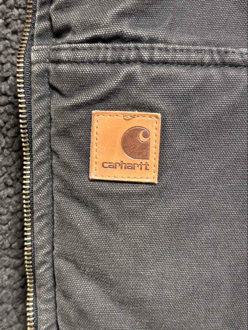 Carhartt V26 BLK サンドストーン ダックベスト 墨黒