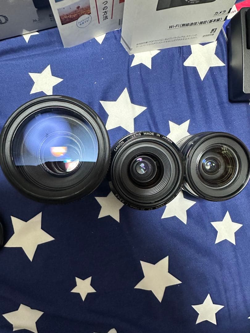 Canon EOS 6D Mark II 標準&望遠&単焦点トリプルレンズセット