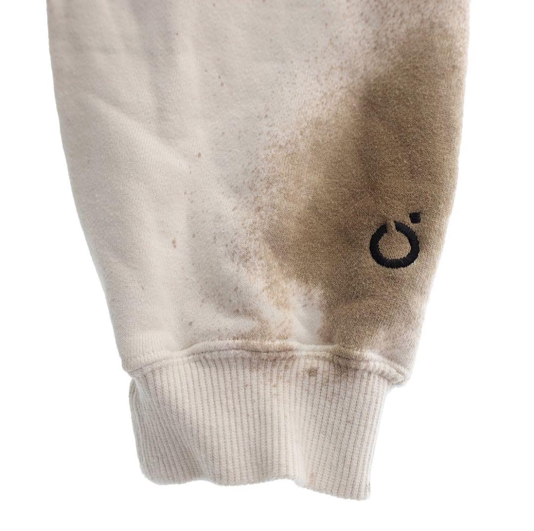 NOMA t．d．染加工デザインクルーネックスウェット