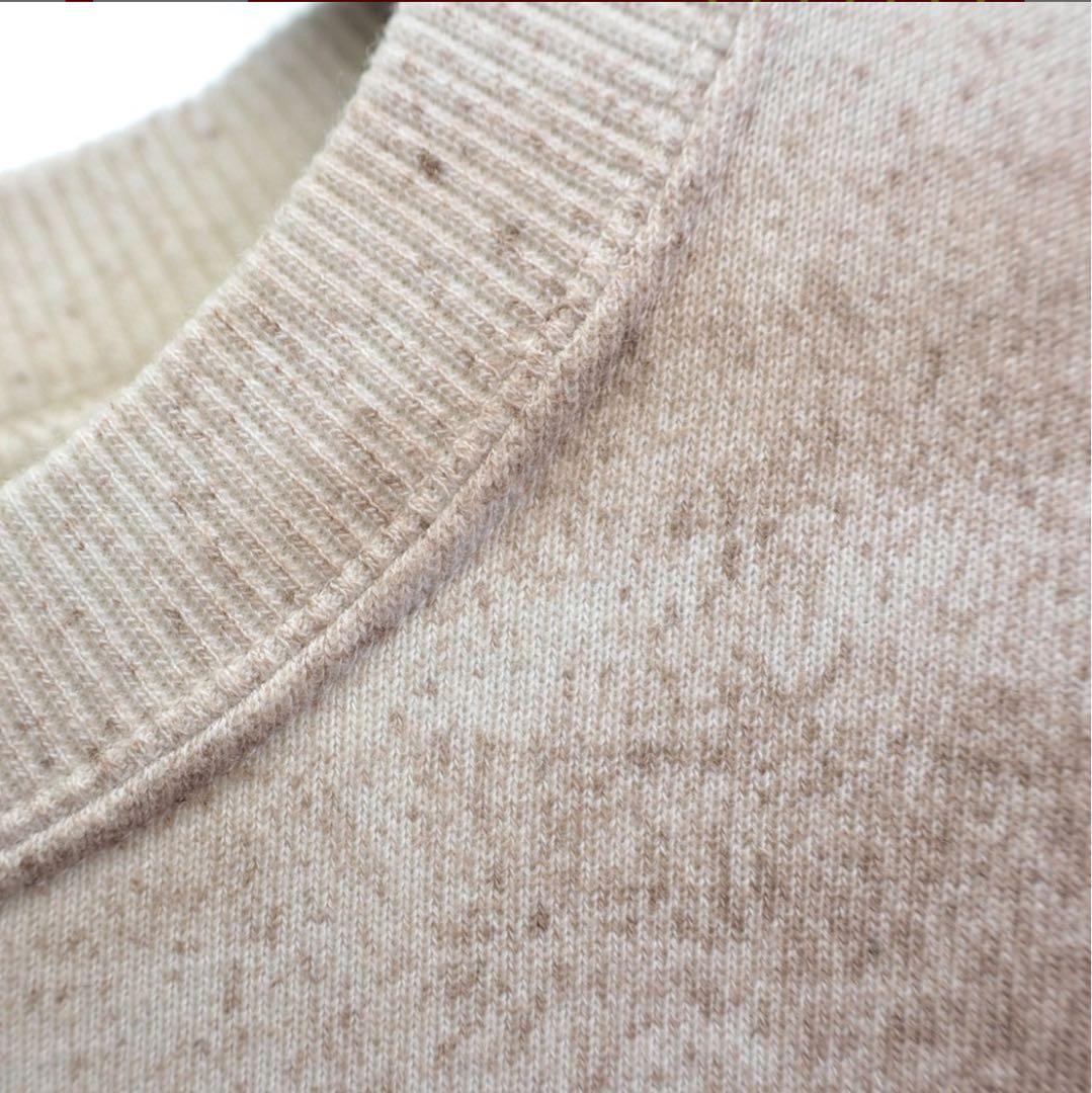 NOMA t．d．染加工デザインクルーネックスウェット