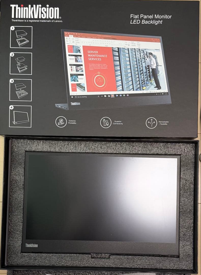 M14 ThinkVision フラットパネルモニター