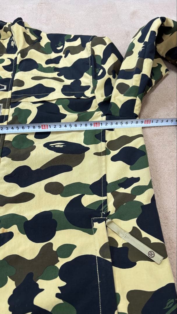 【初期】APE エイプ ナイロン 迷彩　ジャケット ベイプカモ ファーストカモ