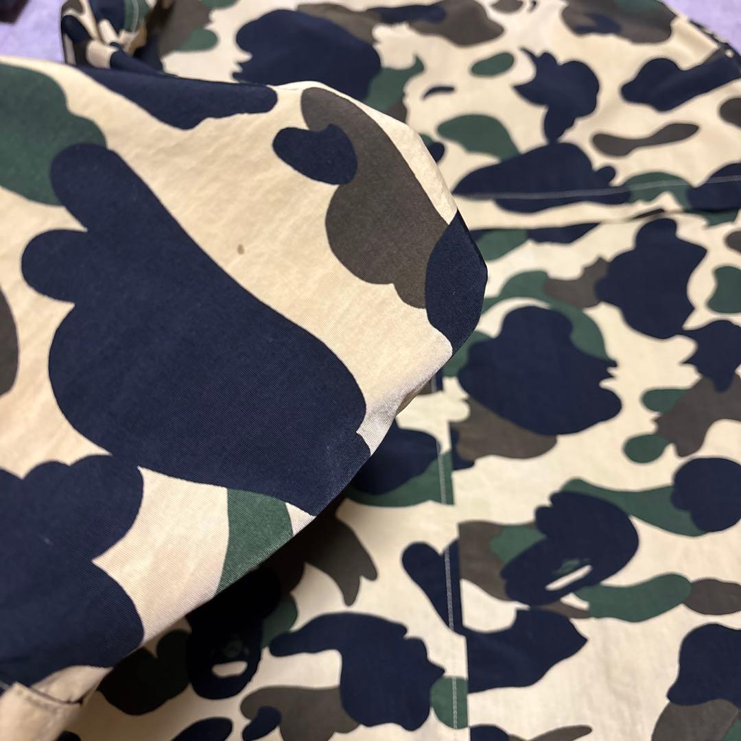 【初期】APE エイプ ナイロン 迷彩　ジャケット ベイプカモ ファーストカモ