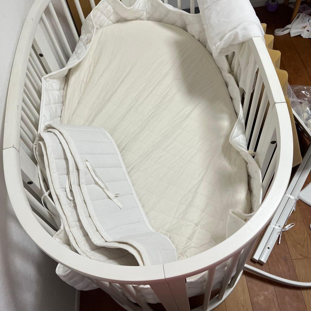 ストッケ　スリーピーベッド　ホワイト　フルセット