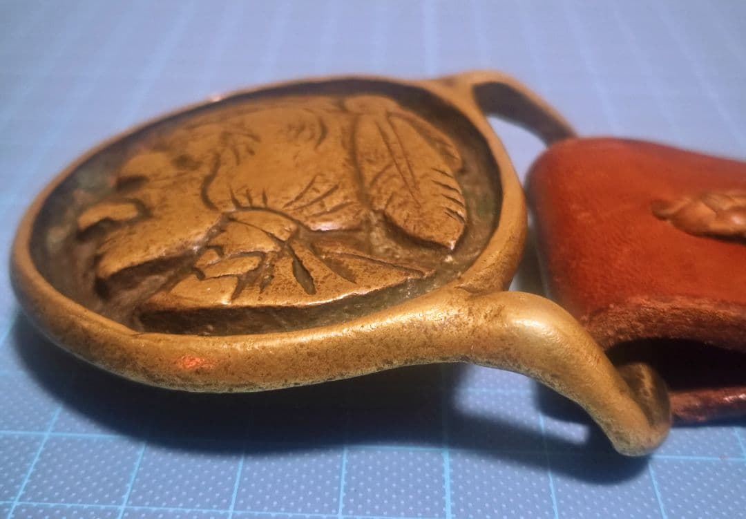 【希少】 goro's ゴローズ ベルト 真鍮 インディアン ヴィンテージ