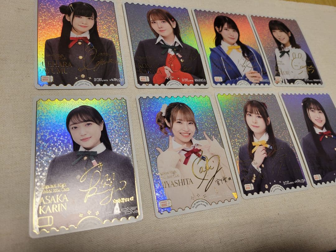 ラブカ 虹ヶ咲 PE+ 8枚セット