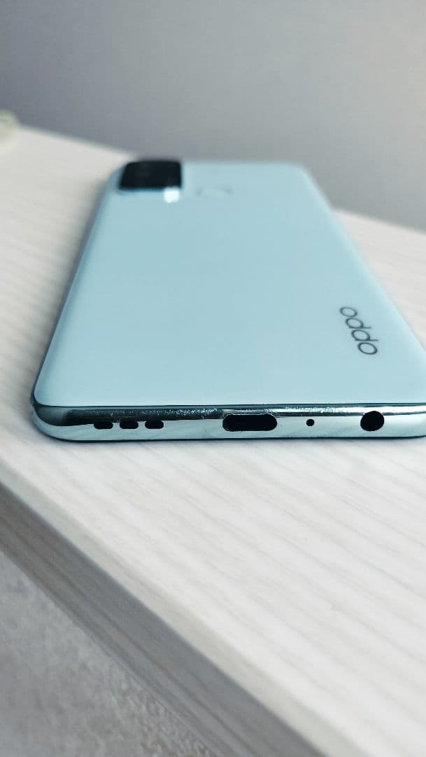 OPPO reno5A スマートフォン ライトブルー　rakuten