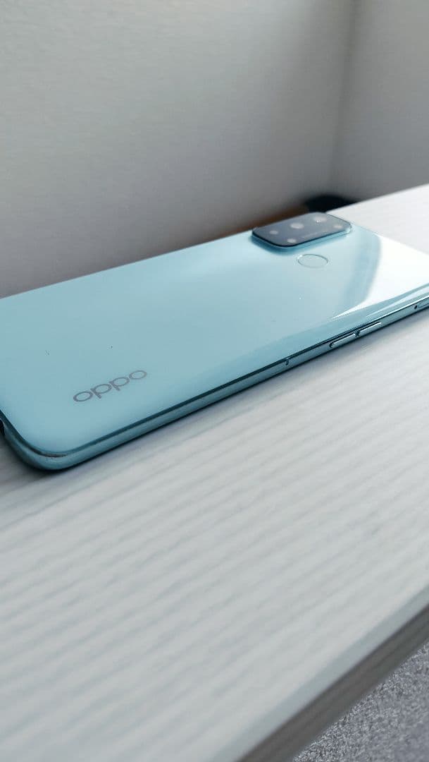 OPPO reno5A スマートフォン ライトブルー　rakuten