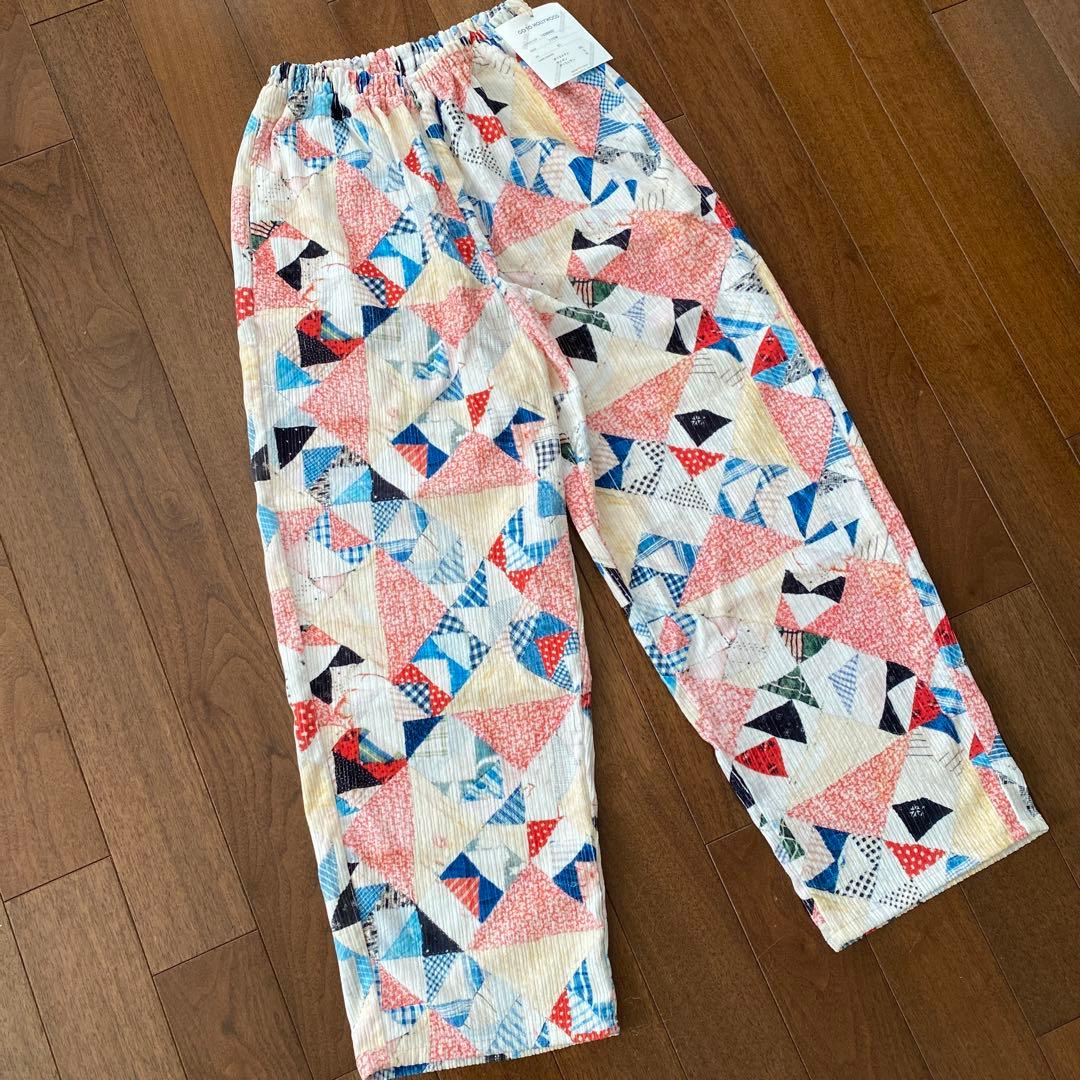 【新品】ゴートゥーハリウッド　アンティークプリントキルティングパンツ　01サイズ