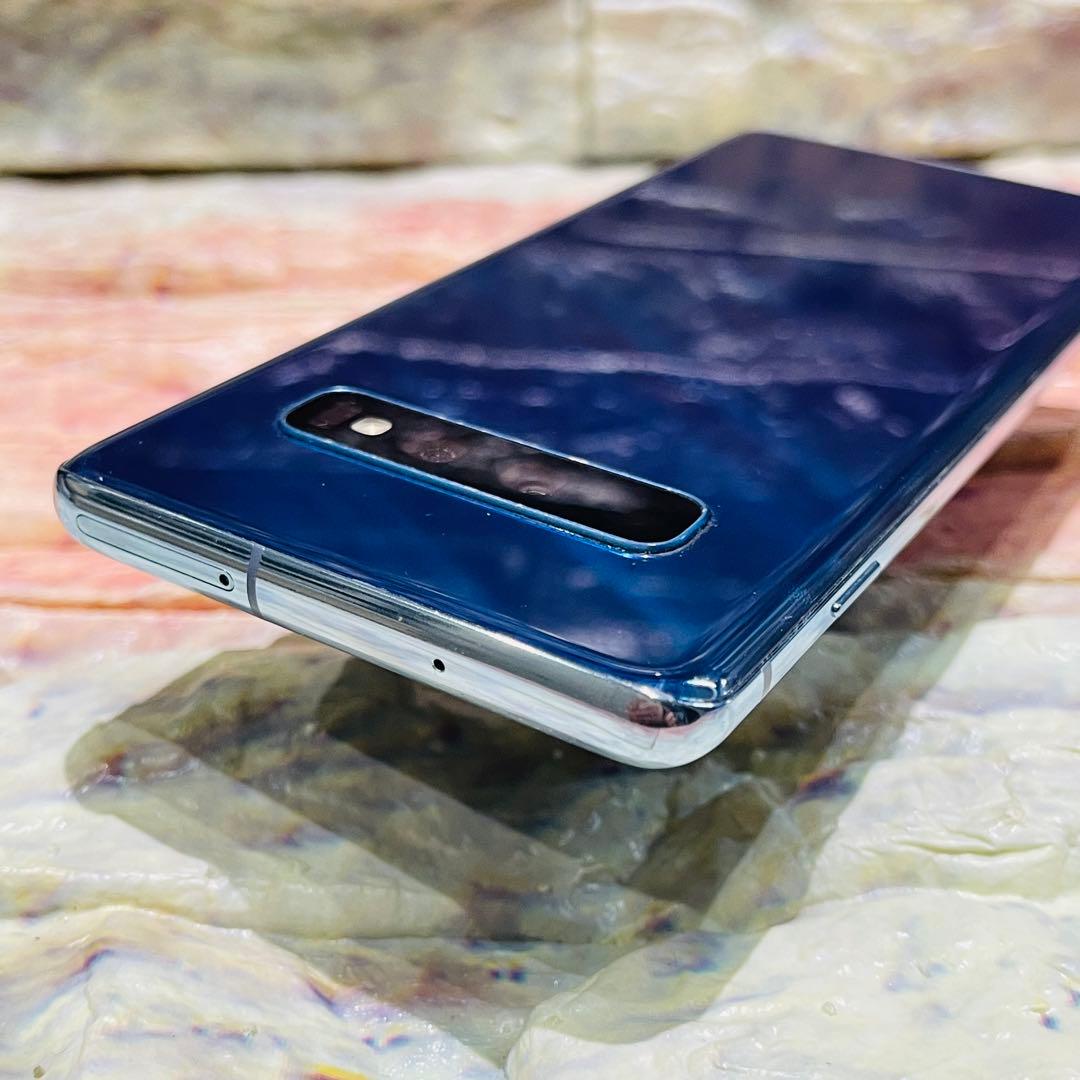 SIMフリー Galaxy S10 128GB プリズムブルー 電池良好