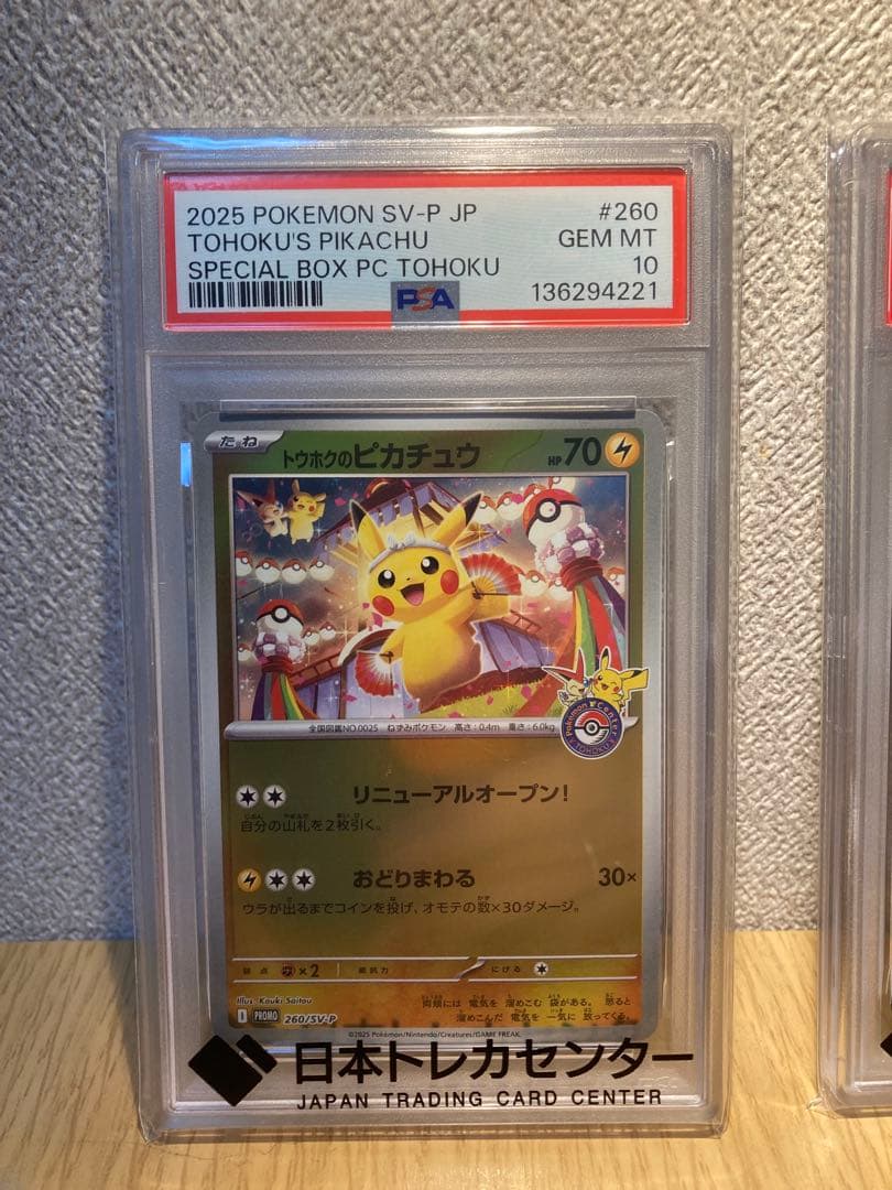 トウホクのピカチュウ