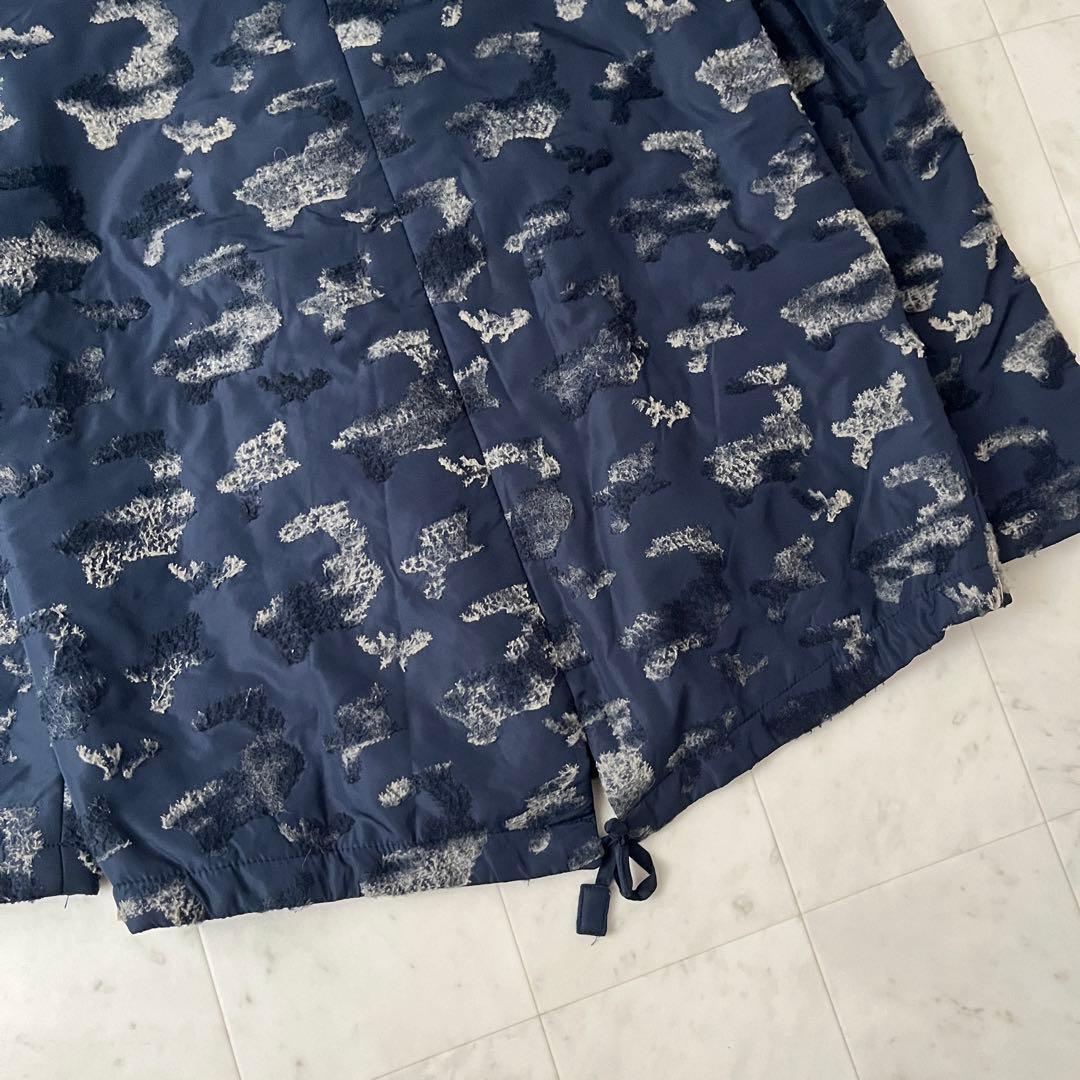 美品✨ジルサンダー 中綿 ジャケット ブルゾン フード ファー カモフラ 34