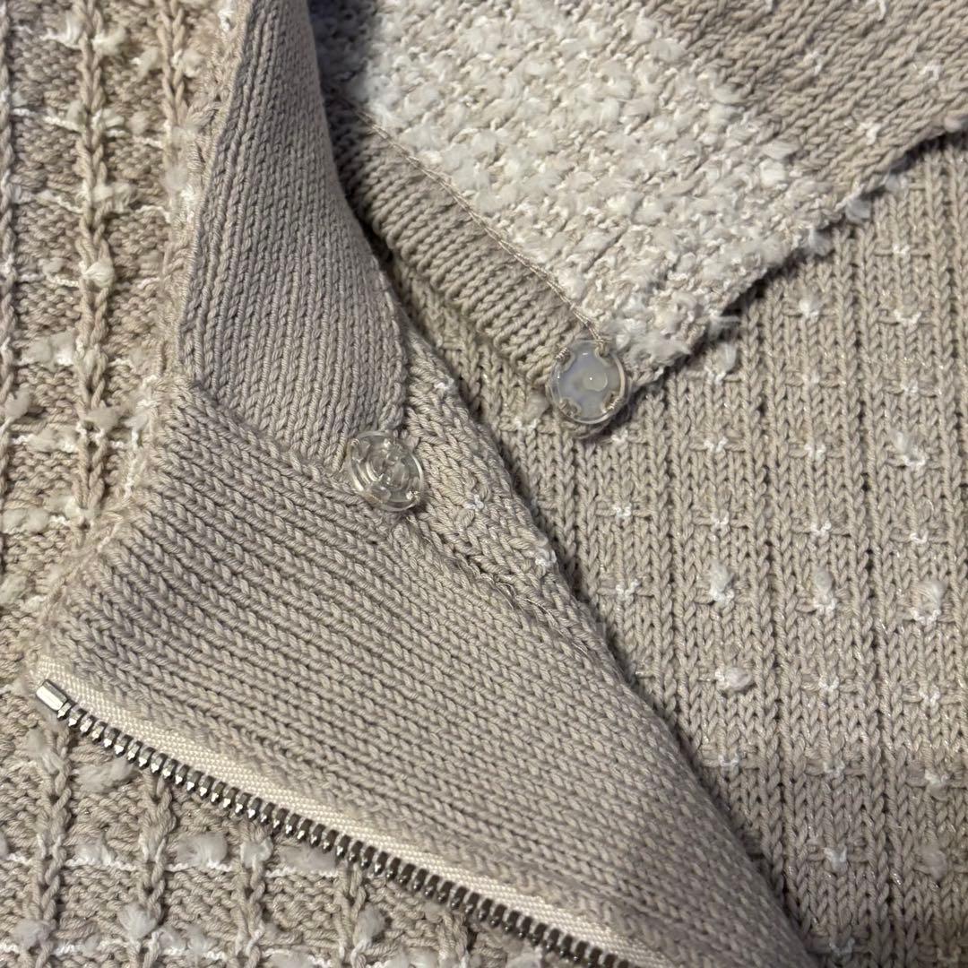 【未使用】フォクシー・ツーウェイニットジャケット Eileen 40サイズ