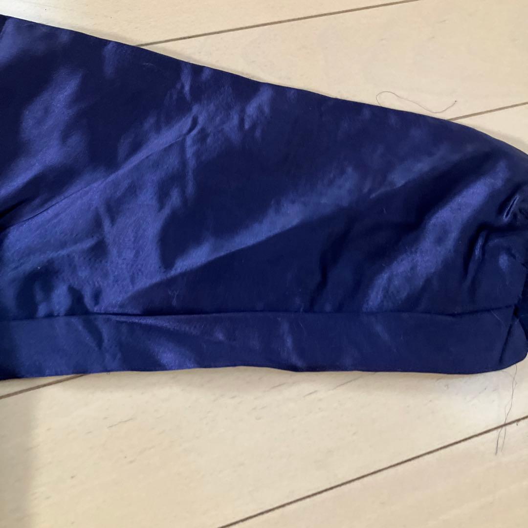 11.21 ヴィンテージ 沖縄 スカジャン 龍 ドラゴン ネイビー 刺繍 古着