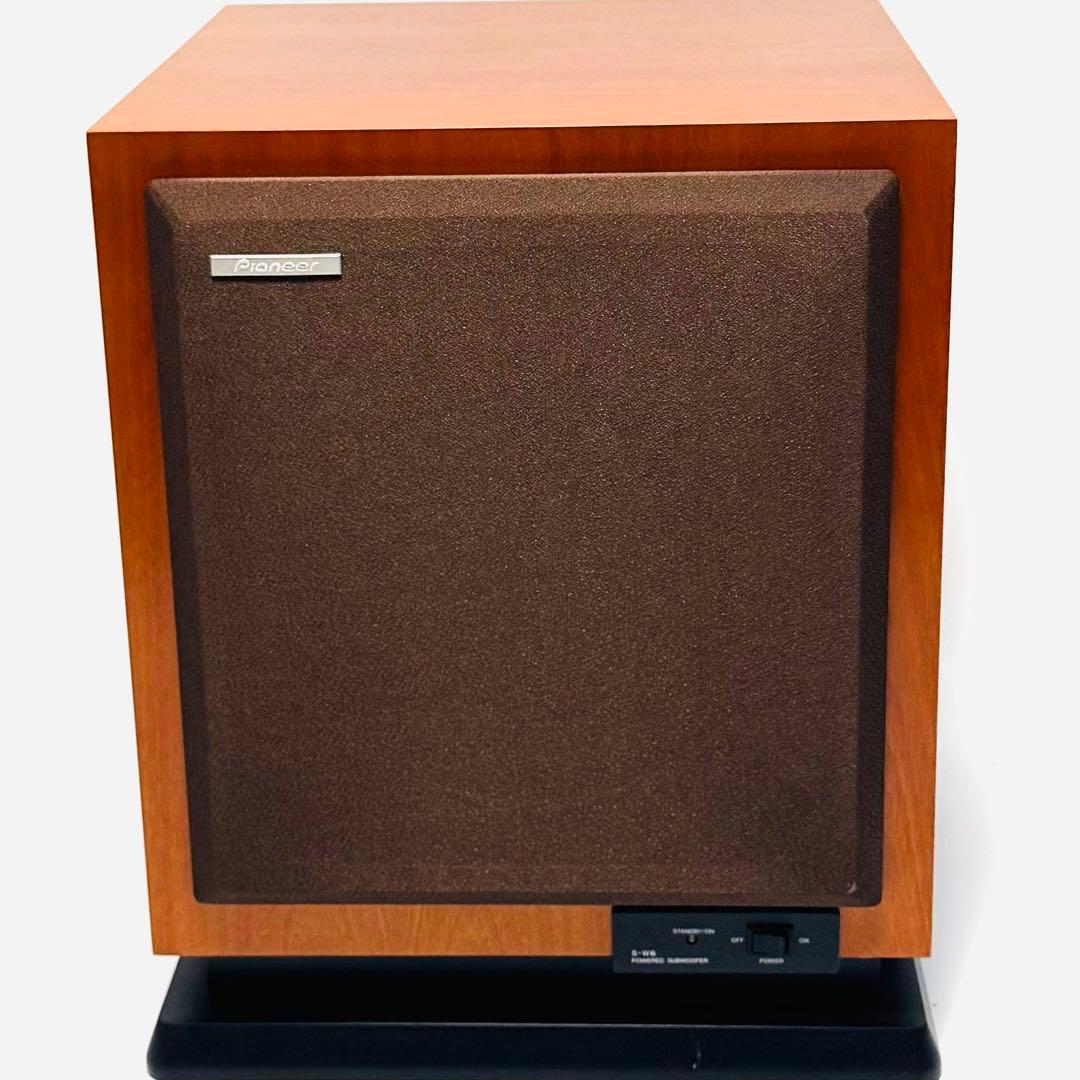 PIONEER パワードサブウーファー S-W6 スピーカー 音出し確認済み