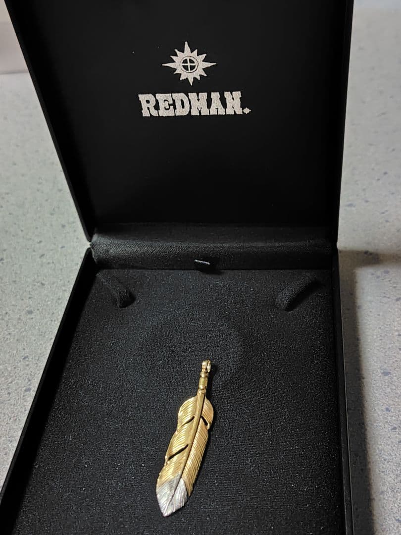 REDMAN.　レッドマン　フェザー　全金　先プラチナ　コンビ