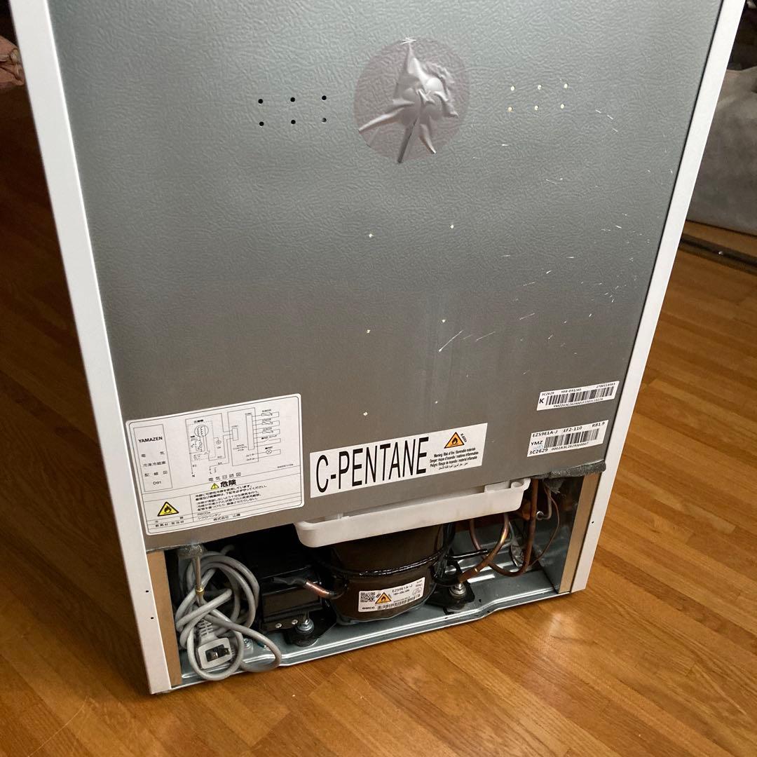 YAMAZEN 冷蔵庫 YFR-D91(W) 86L たのメル便