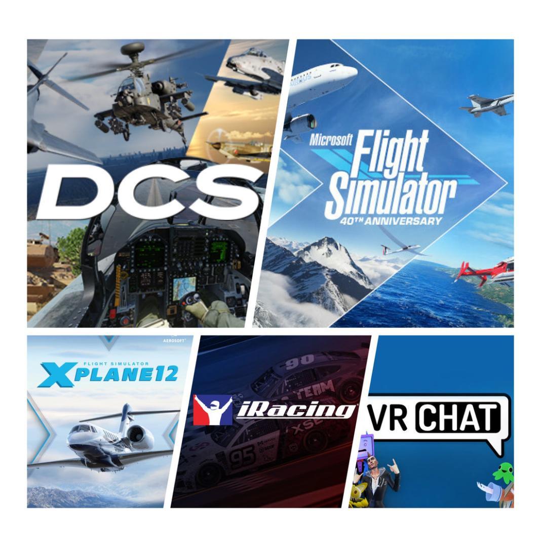 未開VRヘッドセットPimax Crystal Light HMD&コントローラ