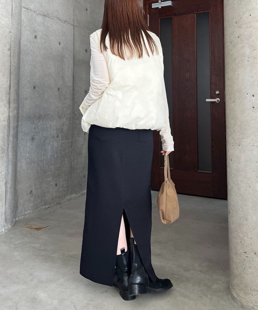 新品　CAPRICIEUX LE'MAGE 2WAY中綿パフジャケット　38