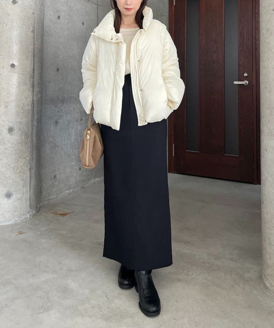 新品　CAPRICIEUX LE'MAGE 2WAY中綿パフジャケット　38