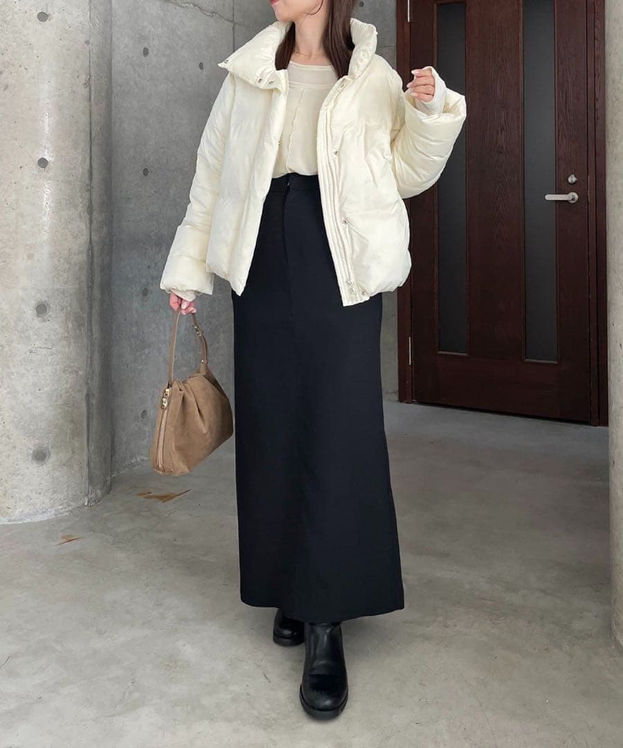 新品　CAPRICIEUX LE'MAGE 2WAY中綿パフジャケット　38