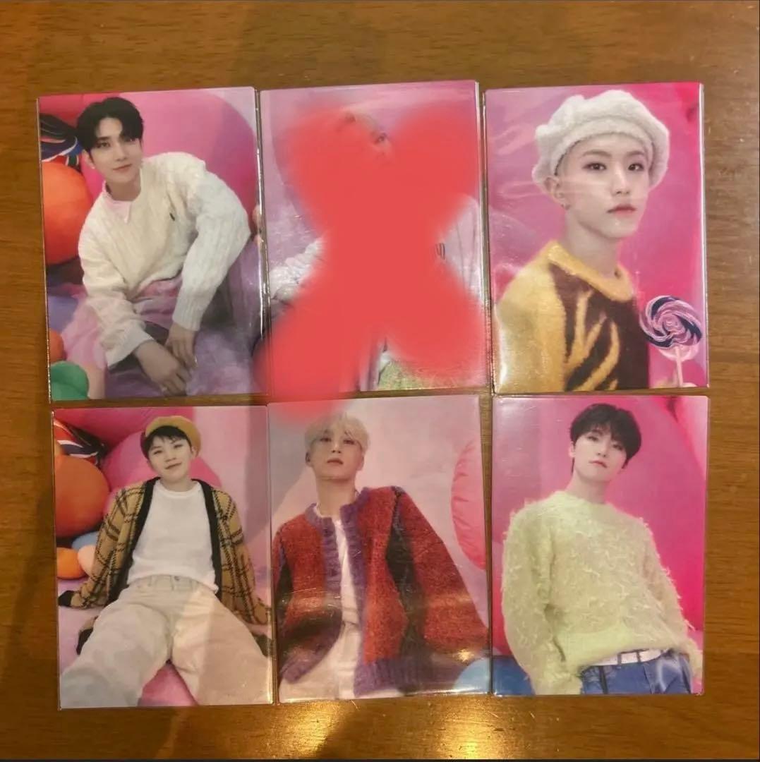 SEVENTEEN ホテル トレカ 6枚