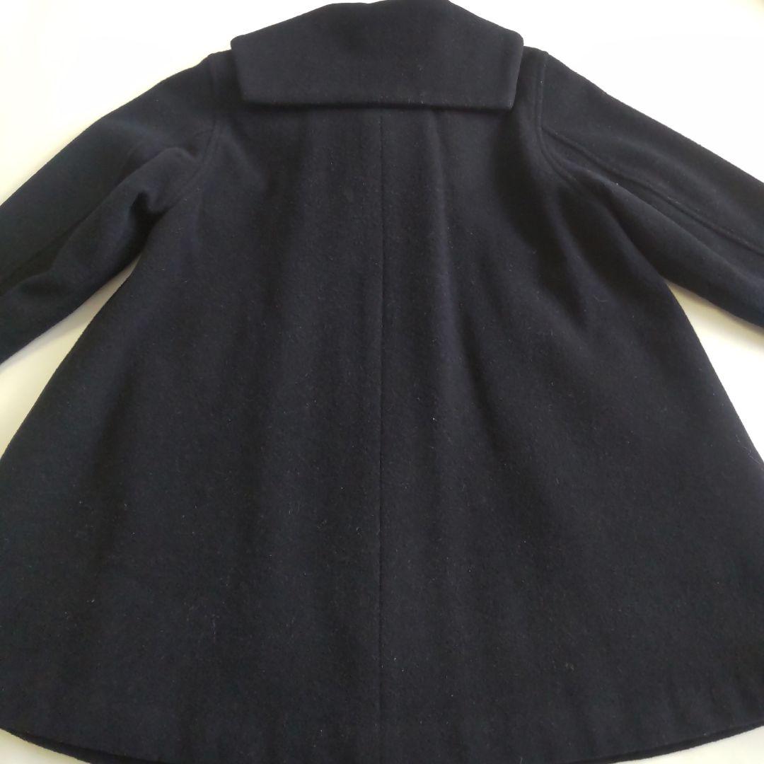 コムサデモード ウールコート ネイビー